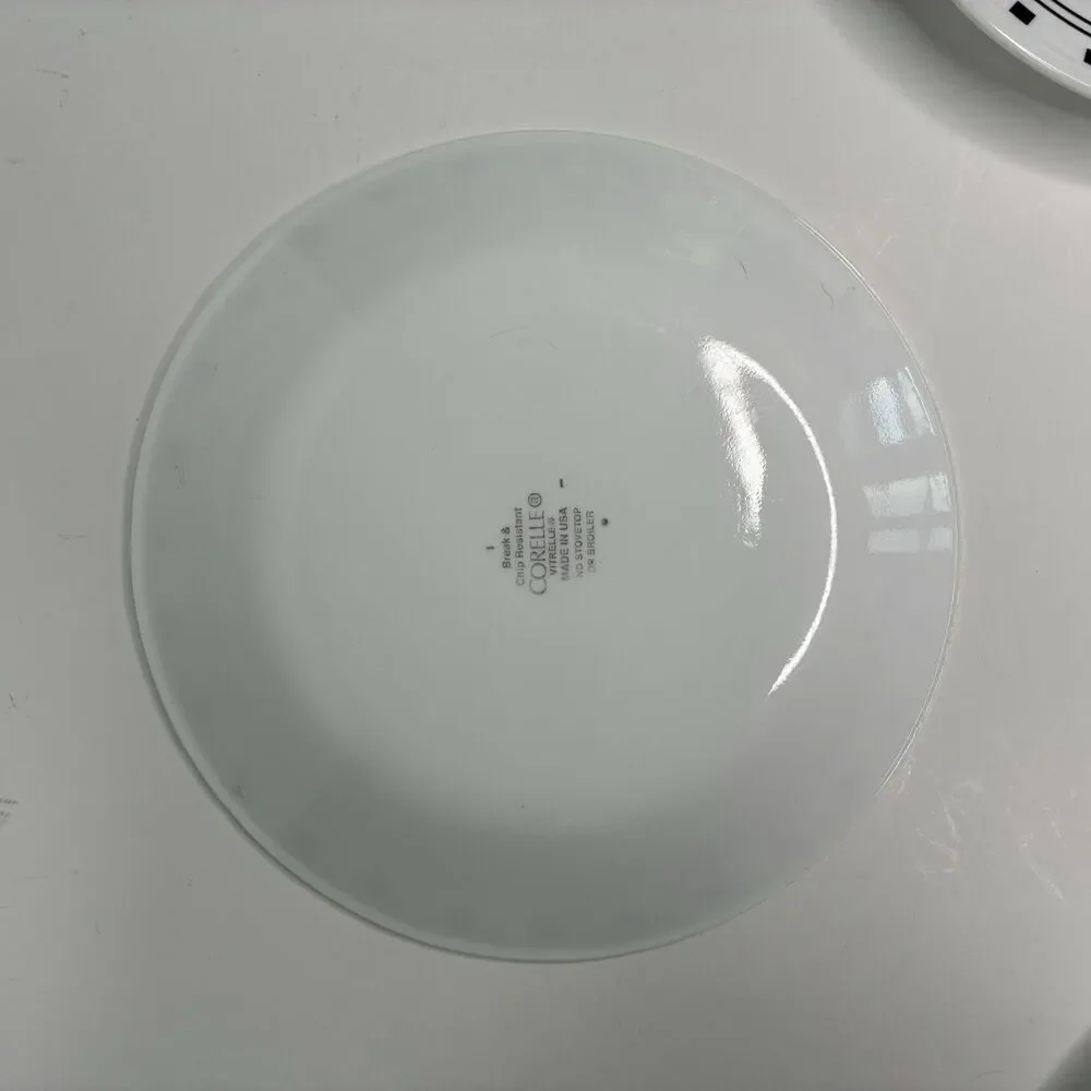 Corelle City Block Black & White 6 3/4